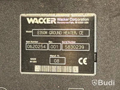 Tjältiningsaggregat Wacker Neuson WE 350 M | 5669h | 2008