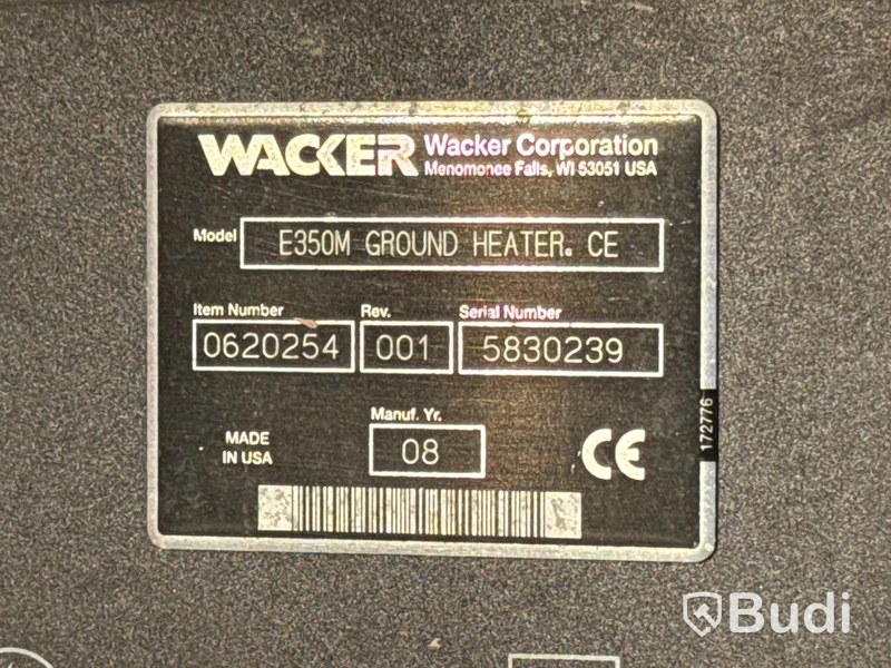 Tjältiningsaggregat Wacker Neuson WE 350 M | 5669h | 2008