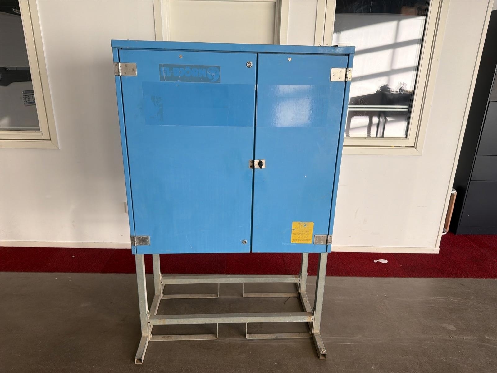 El-skåp El-Björn, TN-S-system, 4-ledare, blå