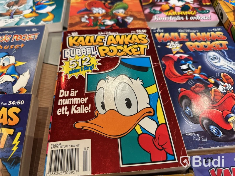 Kalle Ankas Pocket, samling 55 st.