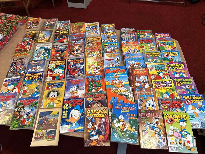 Kalle Ankas Pocket, samling 55 st.