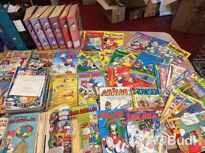 Serietidningar Kalle Anka & Co, Bamse, Knasen m.fl.