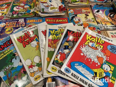 Serietidningar Kalle Anka & Co, Bamse, Knasen m.fl.