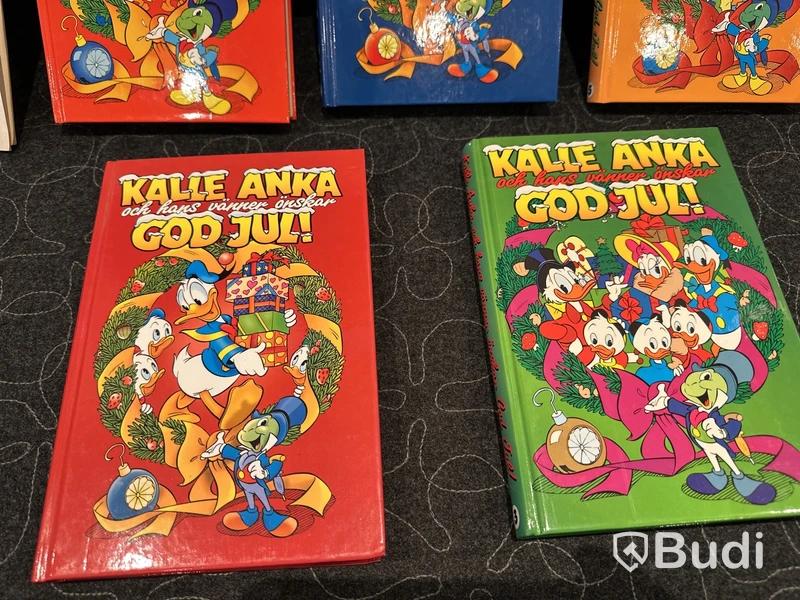 Serietidningar Kalle Anka & Co, Bamse, Knasen m.fl.