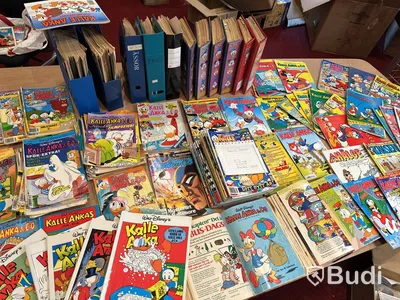 Serietidningar Kalle Anka & Co, Bamse, Knasen m.fl.