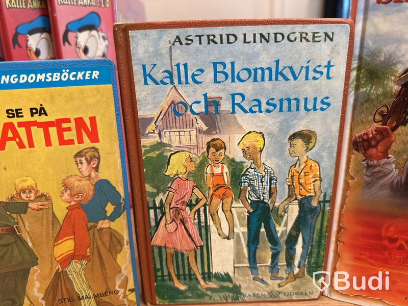 Serietidningar Kalle Anka & Co, Bamse, Knasen m.fl.
