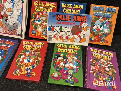 Serietidningar Kalle Anka & Co, Bamse, Knasen m.fl.