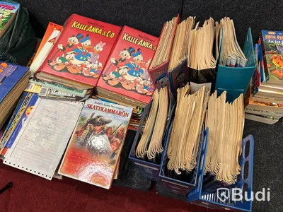 Serietidningar Kalle Anka & Co, Bamse, Knasen m.fl.