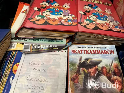 Serietidningar Kalle Anka & Co, Bamse, Knasen m.fl.