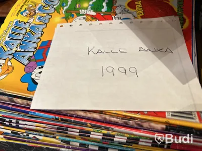 Serietidningar Kalle Anka & Co, Bamse, Knasen m.fl.