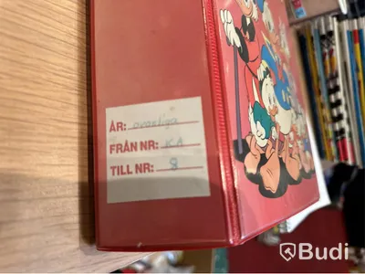 Serietidningar Kalle Anka & Co, Bamse, Knasen m.fl.