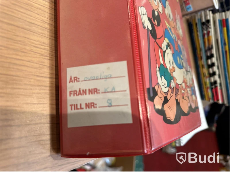 Serietidningar Kalle Anka & Co, Bamse, Knasen m.fl.