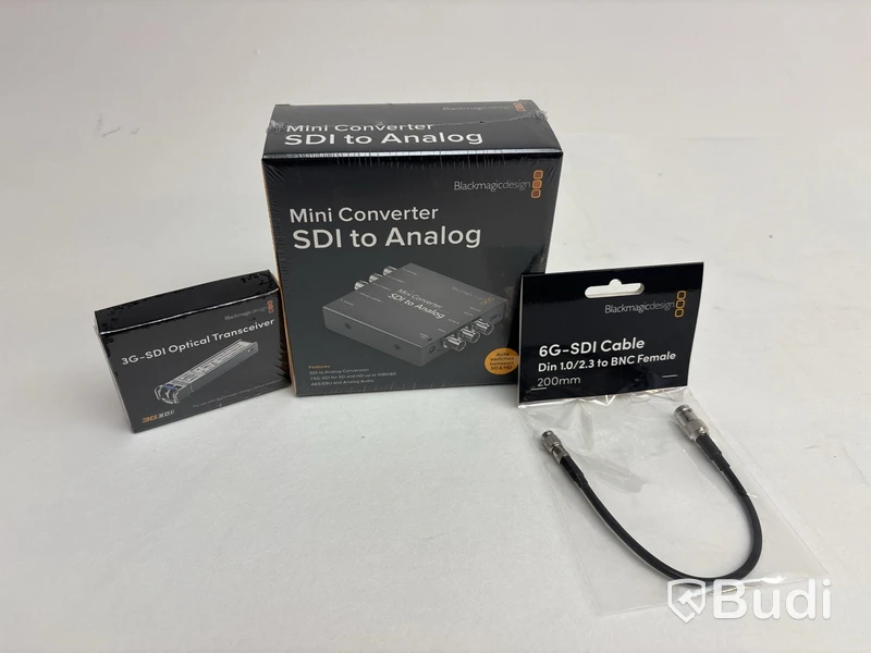 Mini konverter - sdi till analog Blackmagic inkl. 3G sfp module Blackmagic