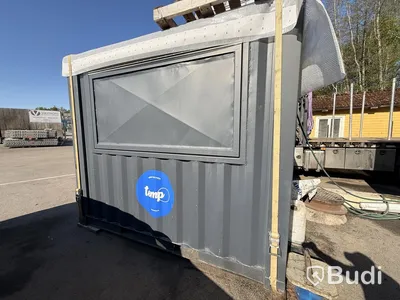 10 fots isolerad container | Öppningsbar lucka
