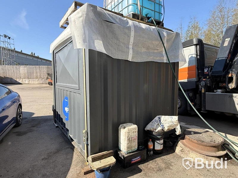 10 fots isolerad container | Öppningsbar lucka