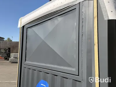 10 fots isolerad container | Öppningsbar lucka