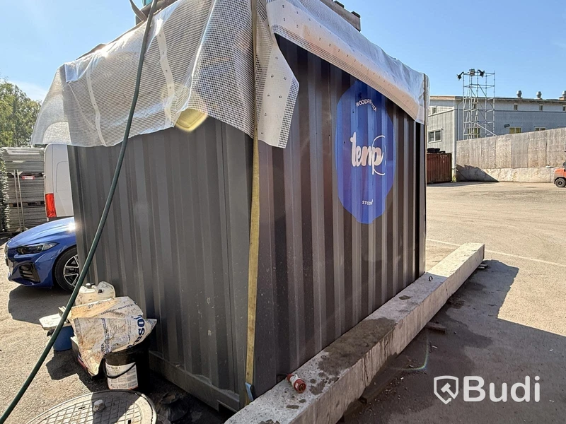 10 fots isolerad container | Öppningsbar lucka
