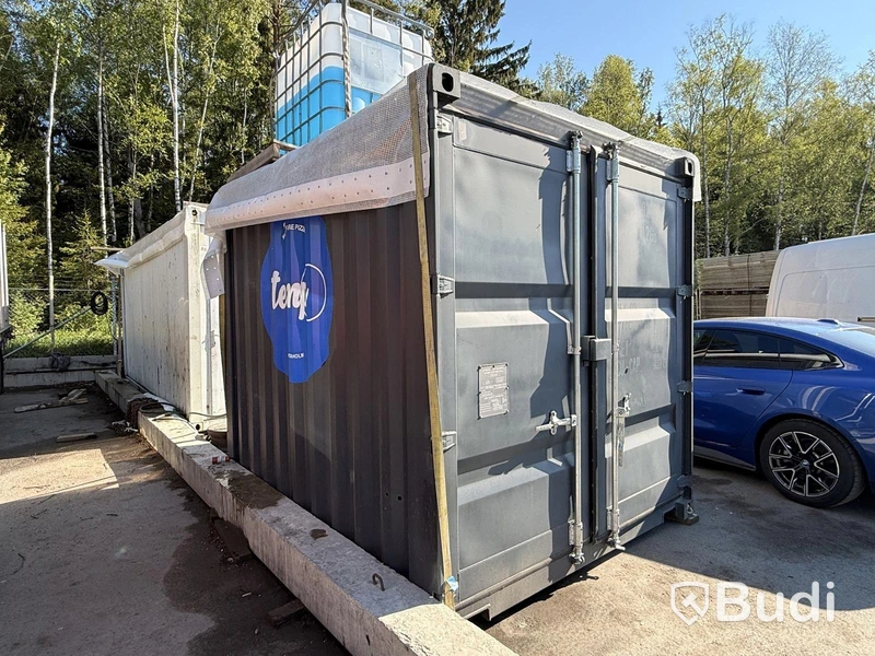 10 fots isolerad container | Öppningsbar lucka