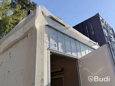 20-foot office/workshop container | Repair project