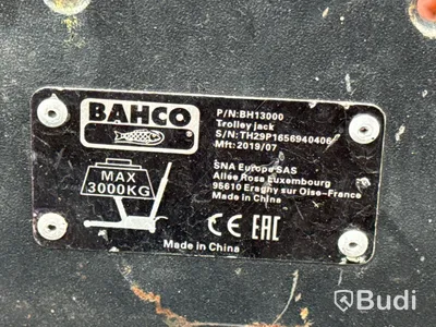 Verkstadsdomkraft Bahco | 3000 kg