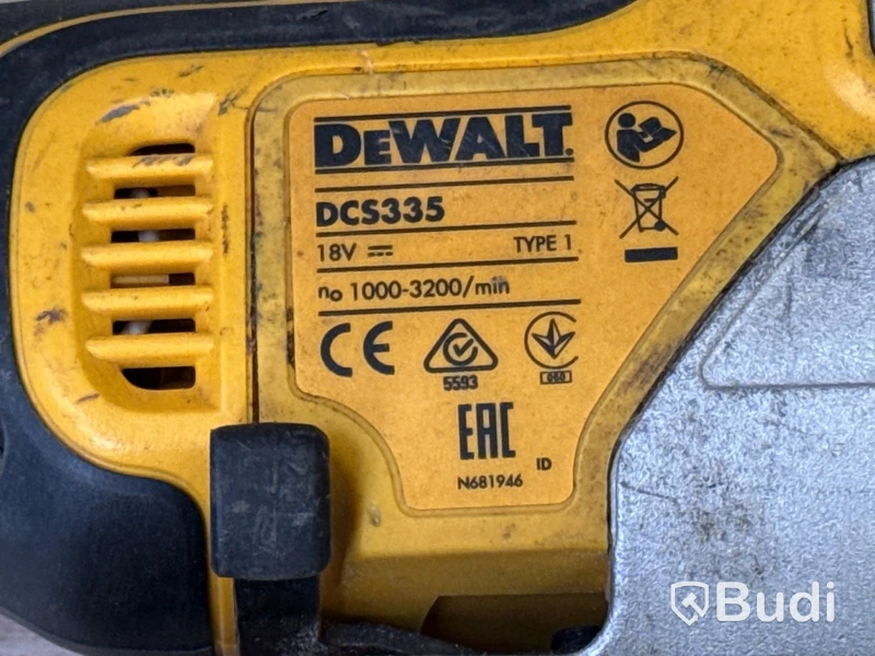 3 st batterimaskiner Dewalt