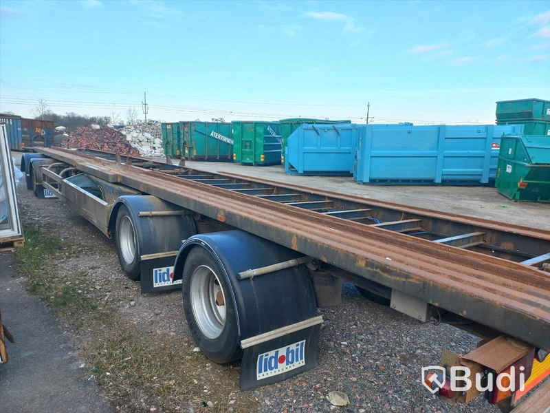 Lastväxlarsläp NÄRKO D4YF51H11, 2007 Reparationsobjekt