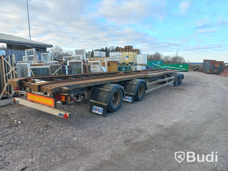 Lastväxlarsläp NÄRKO D4YF51H11, 2007 Reparationsobjekt