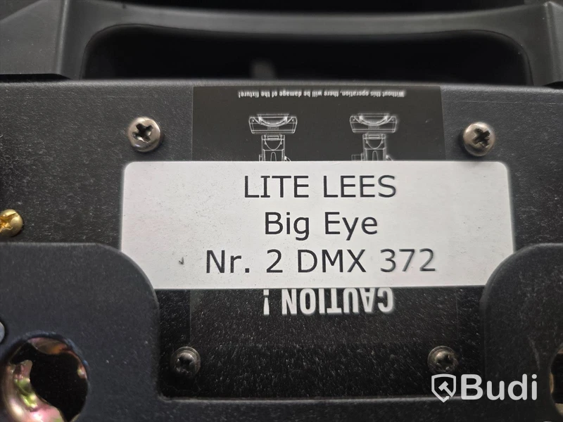 2 st. Moving Heads | LITELEES Big Eye L10