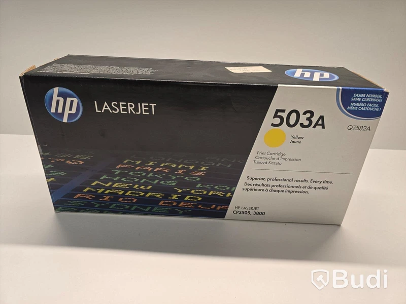 Toner | HP 503A Gul | Color LaserJet 3800 | 6000 sidor