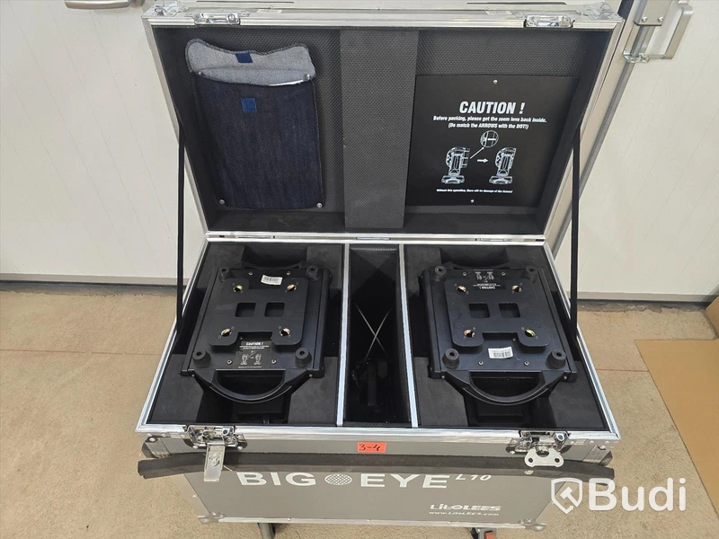 2 st. Moving Heads | LITELEES Big Eye L10