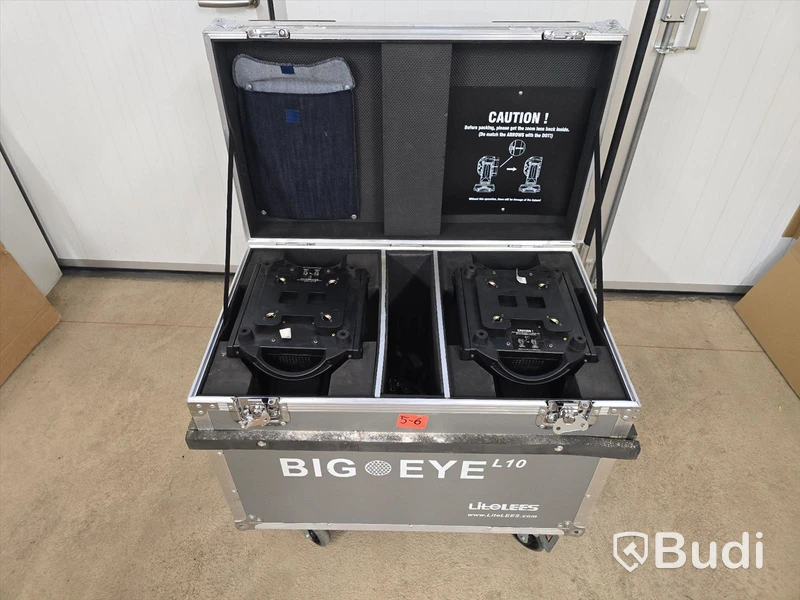 2 st. Moving Heads | LITELEES Big Eye L10