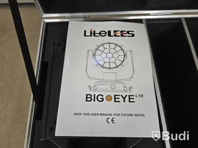 2 st. Moving Heads | LITELEES Big Eye L10 (en delvis defekt).