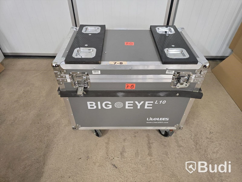 2 st. Moving Heads | LITELEES Big Eye L10 (en delvis defekt).