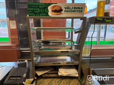 Rostfritt displayställ