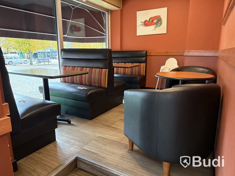 Möblemang i restaurangen