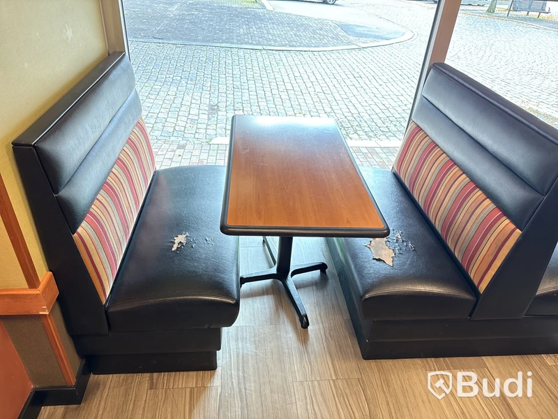 Möblemang i restaurangen