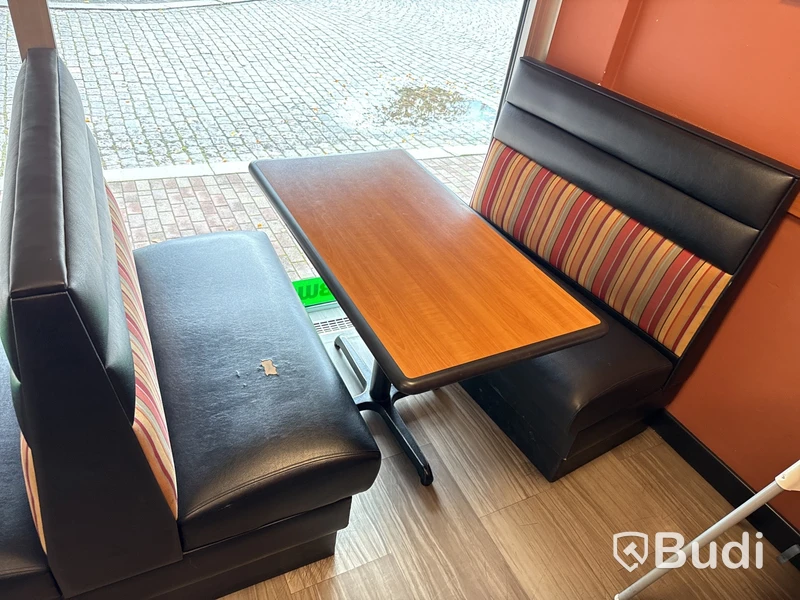 Möblemang i restaurangen