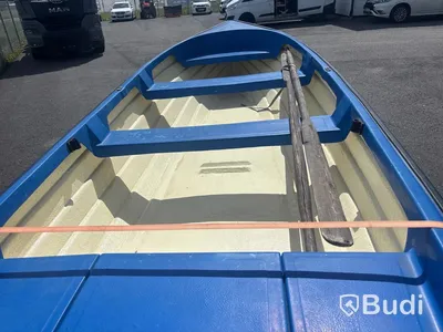 Motorbåt 4.65m med Mercury 4hk och båtkärra