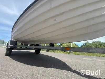 Motorbåt 4.65m med Mercury 4hk och båtkärra
