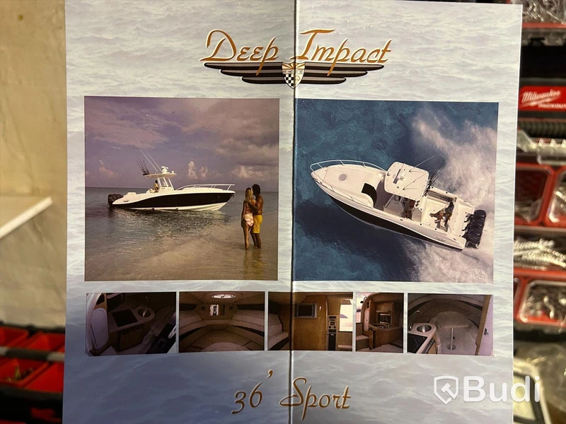 Deep Impact 36 Sport – Trippla Mercury Verado (310hk) – High Performance Center Console 11