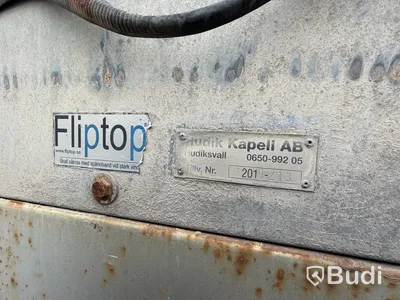 Tippsläp, Parator LX 10-20 3-axlat med flak - 2014
