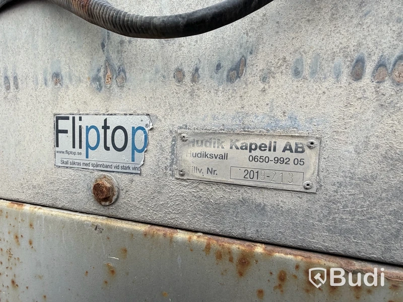 Tippsläp, Parator LX 10-20 3-axlat med flak - 2014