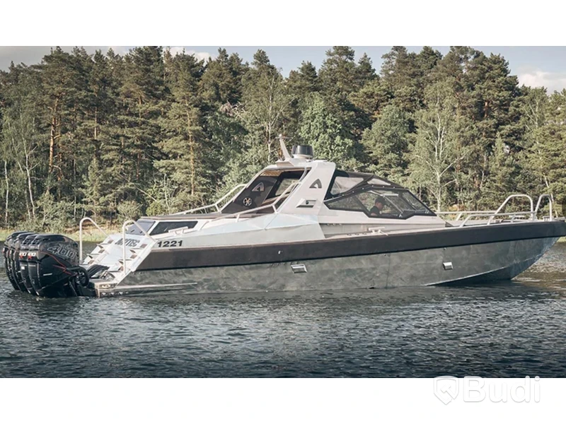 Motorboat Anytec 1221 SPD – 2016 | 4 x Mercury Racing 400 hp | 1600 hp