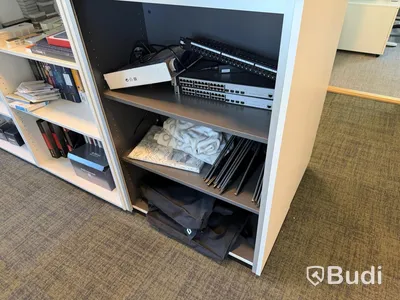 10 st bokhyllor, IKEA, 80 cm, med tillbehör