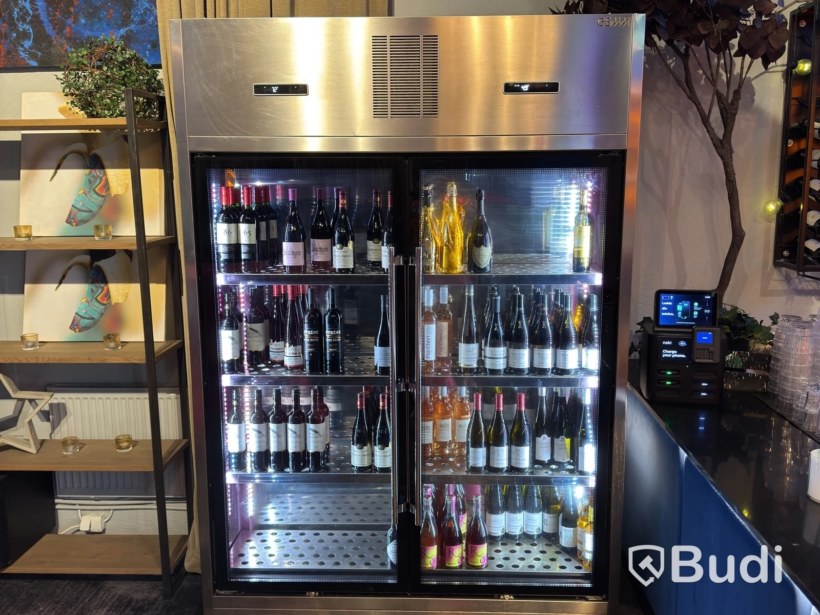GEMM WL 5/2 22 wine cooler for red and white wine, 155 x 220 cm