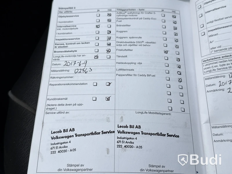 Skåpbil Volkswagen Caddy Maxi 1.6 TDI -2012
