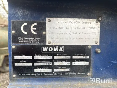 WOMA ECOTHERM 800 högtryckstvätt -02