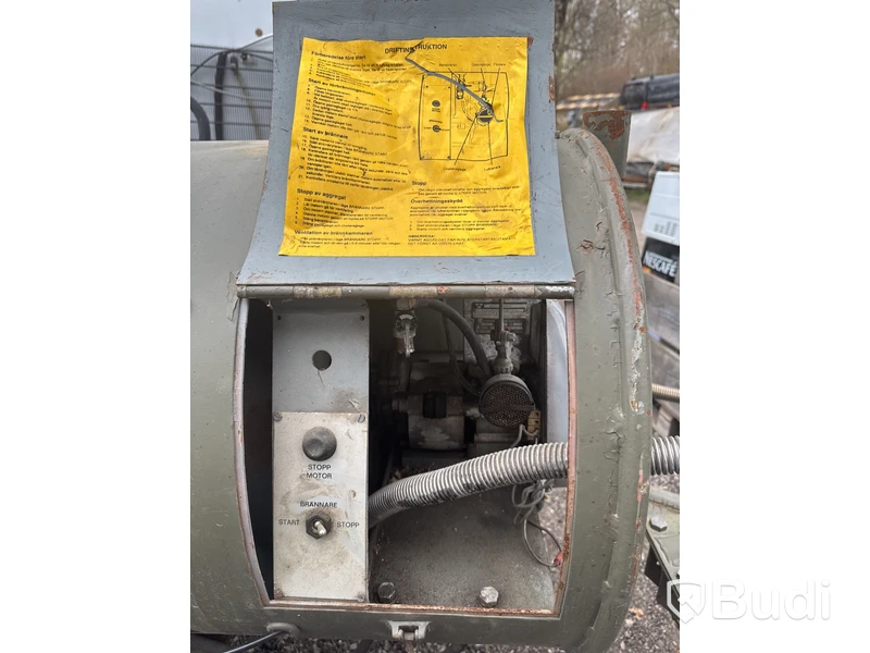 Portabel dieselvärmare