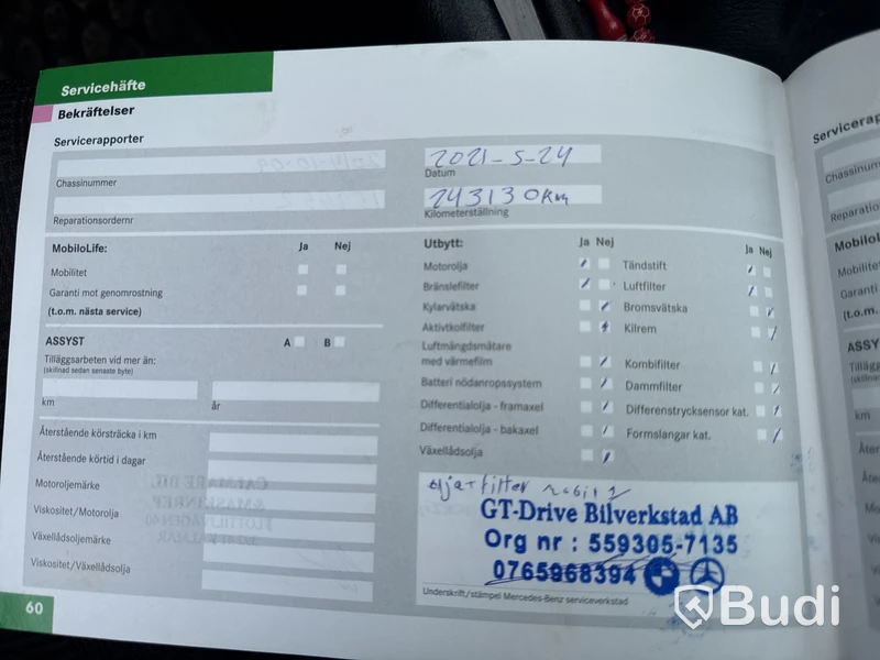 MERCEDES-BENZ C 180 KOMP -05 (27000km) Renoveringsobjekt