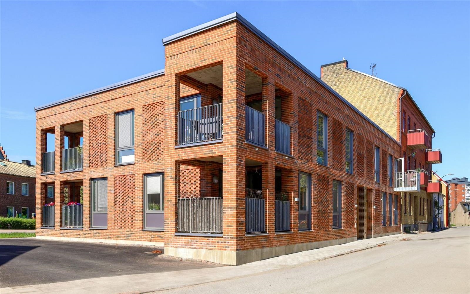 130 kvm massivt fasadtegel, Wienerberger - Packhustegl + 25 kvm Wienerberger Onyx